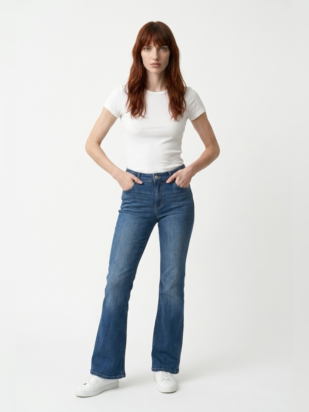 Regeneration flare jeans